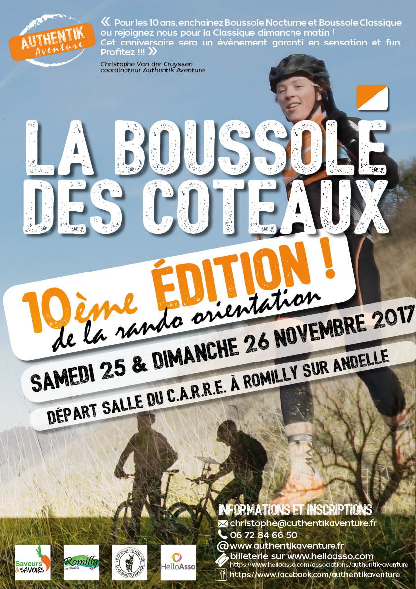 10ème boussole des coteaux Authentik Aventure Romilly sur Andelle
